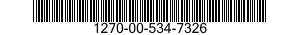 1270-00-534-7326 BRACKET,SHOCK MOUNT 1270005347326 005347326