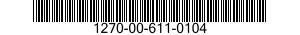 1270-00-611-0104  1270006110104 006110104