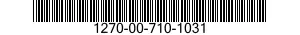 1270-00-710-1031  1270007101031 007101031