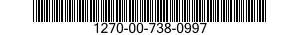 1270-00-738-0997  1270007380997 007380997