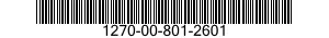 1270-00-801-2601  1270008012601 008012601