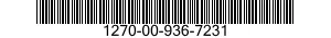 1270-00-936-7231 PLUG,TORQUE 1270009367231 009367231