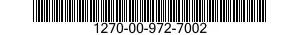 1270-00-972-7002 CONTROL,RADAR SET 1270009727002 009727002