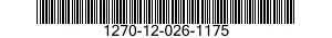 1270-12-026-1175 CLAMP,SYNCHRO 1270120261175 120261175