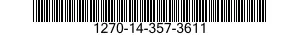 1270-14-357-3611  1270143573611 143573611