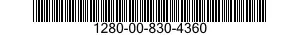 1280-00-830-4360  1280008304360 008304360