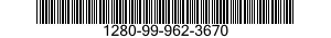 1280-99-962-3670  1280999623670 999623670