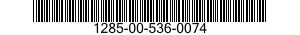 1285-00-536-0074  1285005360074 005360074