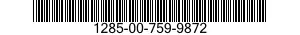 1285-00-759-9872  1285007599872 007599872