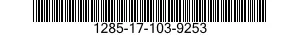 1285-17-103-9253 RECEIVER-TRANSMITTER,RADAR 1285171039253 171039253