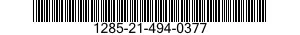 1285-21-494-0377 SCALE,CATHODE RAY TUBE 1285214940377 214940377