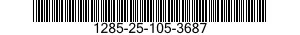1285-25-105-3687  1285251053687 251053687