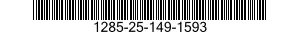 1285-25-149-1593 RADAR SET 1285251491593 251491593