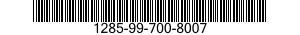 1285-99-700-8007  1285997008007 997008007