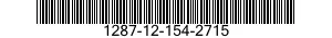1287-12-154-2715 FILTER,LIGHT,CATHODE RAY TUBE 1287121542715 121542715