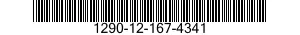 1290-12-167-4341 CABLE ASSEMBLY,SPECIAL PURPOSE,ELECTRICAL 1290121674341 121674341