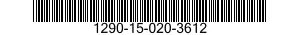 1290-15-020-3612 BOTTONE ZIGRINATO 1290150203612 150203612