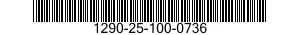 1290-25-100-0736  1290251000736 251000736