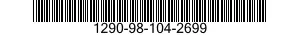 1290-98-104-2699 TRIPOD,SURVEYING 1290981042699 981042699
