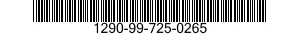 1290-99-725-0265  1290997250265 997250265