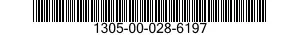 1305-00-028-6197 CARTRIDGE,CALIBER .30 1305000286197 000286197