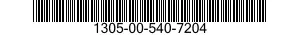 1305-00-540-7204 CARTRIDGE,CALIBER .30 BLANK 1305005407204 005407204