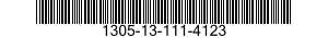 1305-13-111-4123 CARTRIDGE,9 MILLIMETER BLANK 1305131114123 131114123