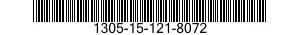 1305-15-121-8072 CARTRIDGE,5.56 MILLIMETER,PRACTICE 1305151218072 151218072