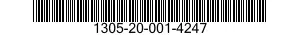 1305-20-001-4247 CARTRIDGE,CALIBER .303 1305200014247 200014247