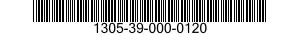 1305-39-000-0120 CARTRIDGE,7.65 MILLIMETER 1305390000120 390000120