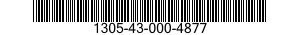 1305-43-000-4877 CARTRIDGE,9 MILLIMETER BLANK 1305430004877 430004877