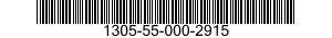 1305-55-000-2915 CARTRIDGE,9 MILLIMETER 1305550002915 550002915