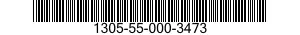 1305-55-000-3473 CARTRIDGE,9 MILLIMETER 1305550003473 550003473