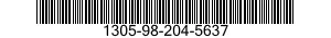 1305-98-204-5637 CARTRIDGE,CALIBER .50 1305982045637 982045637