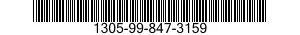 1305-99-847-3159 CARTRIDGE,CALIBER .308,WINCHESTER 1305998473159 998473159