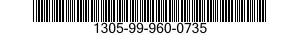 1305-99-960-0735  1305999600735 999600735