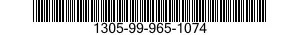 1305-99-965-1074 CARTRIDGE,9 MILLIMETER 1305999651074 999651074