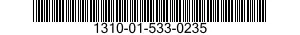 1310-01-533-0235 CARTRIDGE,57 MILLIMETER 1310015330235 015330235