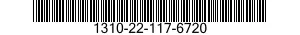 1310-22-117-6720 CARTRIDGE,40 MILLIMETER 1310221176720 221176720