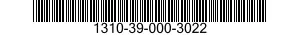 1310-39-000-3022 CARTRIDGE,37 MILLIMETER 1310390003022 390003022