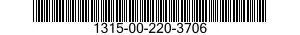 1315-00-220-3706  1315002203706 002203706