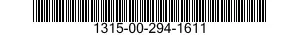 1315-00-294-1611 CARTRIDGE,3 INCH 50 CALIBER 1315002941611 002941611