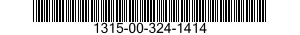 1315-00-324-1414 CARTRIDGE,105 MILLIMETER 1315003241414 003241414