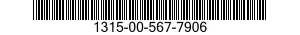 1315-00-567-7906 PROJECTILE,105 MILLIMETER 1315005677906 005677906