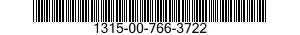 1315-00-766-3722 CARTRIDGE,3 INCH 50 CALIBER 1315007663722 007663722