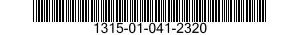 1315-01-041-2320 CARTRIDGE,105 MILLIMETER 1315010412320 010412320