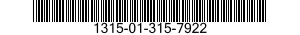 1315-01-315-7922 CARTRIDGE,105 MILLIMETER 1315013157922 013157922