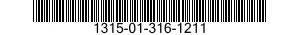 1315-01-316-1211 CARTRIDGE,120 MILLIMETER 1315013161211 013161211