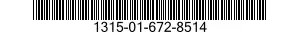 1315-01-672-8514 CARTRIDGE,105 MILLIMETER 1315016728514 016728514