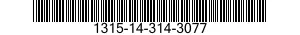 1315-14-314-3077 PROJECTILE AND PROPELLING CHARGE,105 MILLIMETER 1315143143077 143143077